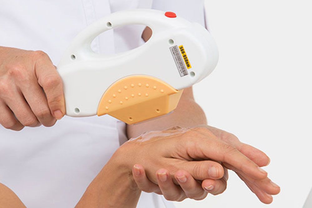 soin anti age et anti tache mains ipl