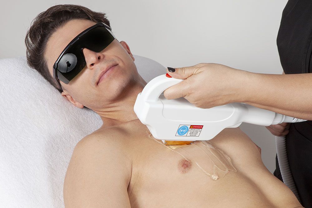 Épilation lumière pulsée dos